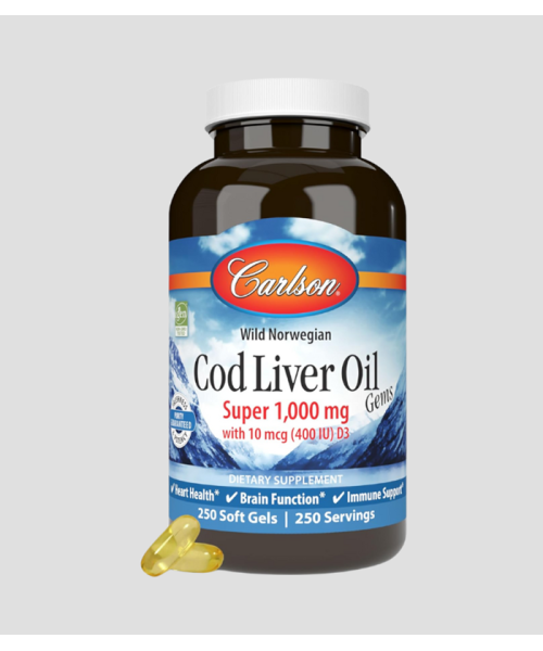 Cod Liver Oil 250 softgels