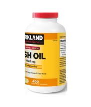 Kirkland Fish Oil 1000mg 400 softgels