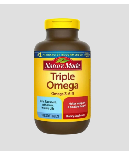 Nature Made Triple Omega 3-6-9 180softgels